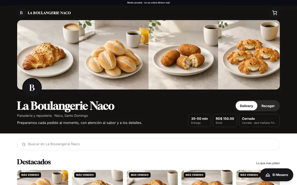 Tienda Express de La Boulangerie Naco