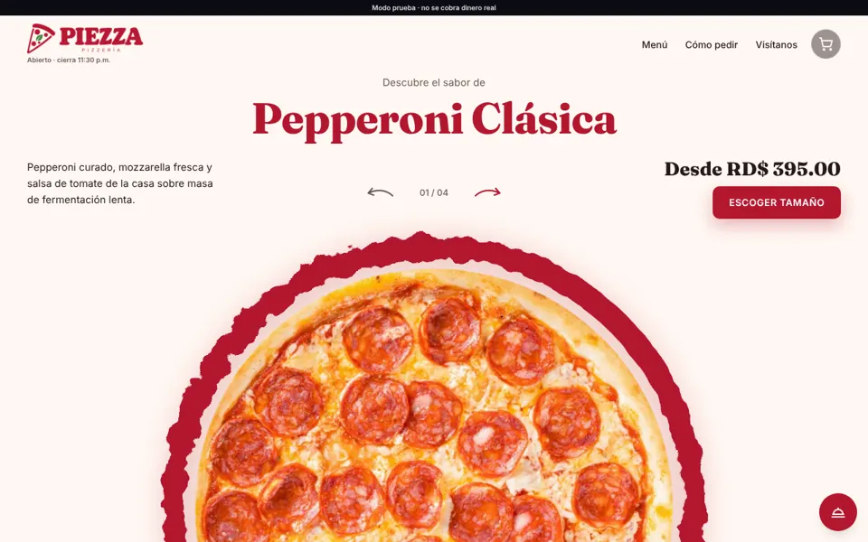 Tienda Signature de PIEZZA